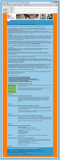de BCN e-mailnieuwsbrief