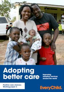 Nieuwe publicatie: Adopting Better Care: Improving Adoption Services Around the World