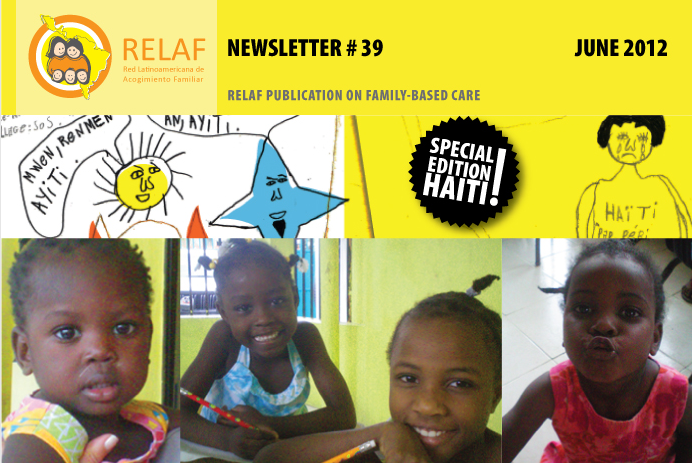 Publicatie: nieuwsbrief over kinderen in kinderhuizen in Haiti