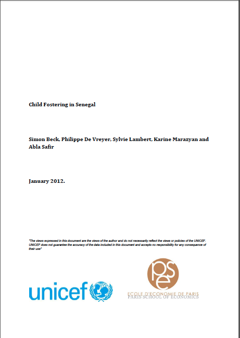 Publicaties: pleegzorg in Senegal