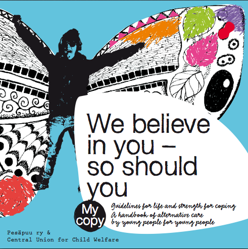 Mooi voorbeeld uit Finland: handboek voor kinderen die niet bij hun ouders wonen