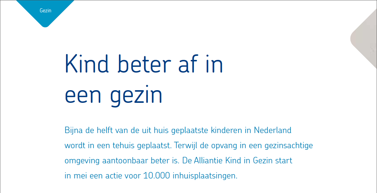 Kind beter af in een gezin