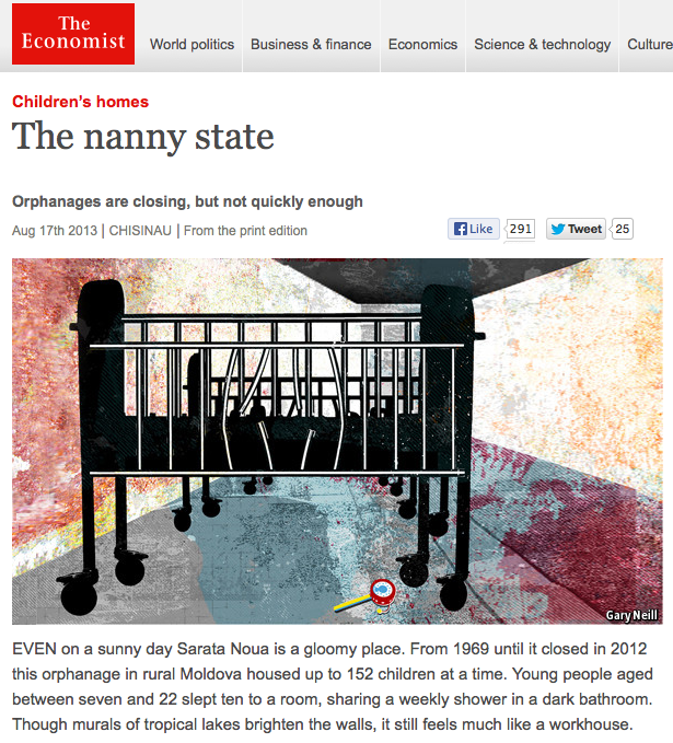 Artikel in the Economist: Children’s homes - The nanny state