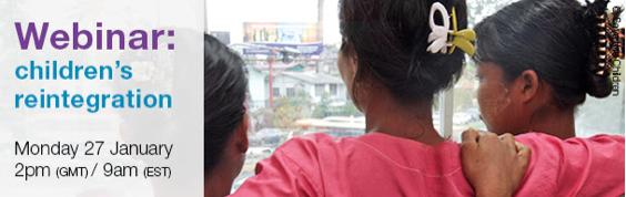 Webinar over reintegratie van kinderen - 27 januari
