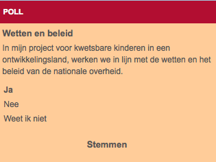 Nieuwe stelling! Deel je mening