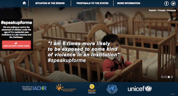 Foto: Website Speak Up For Me
