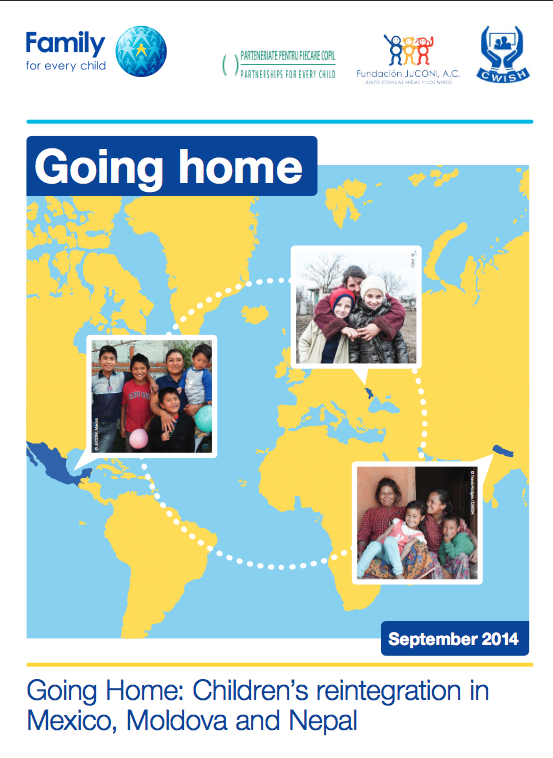 Familie-reintegratie in Mexico, Moldavie en Nepal