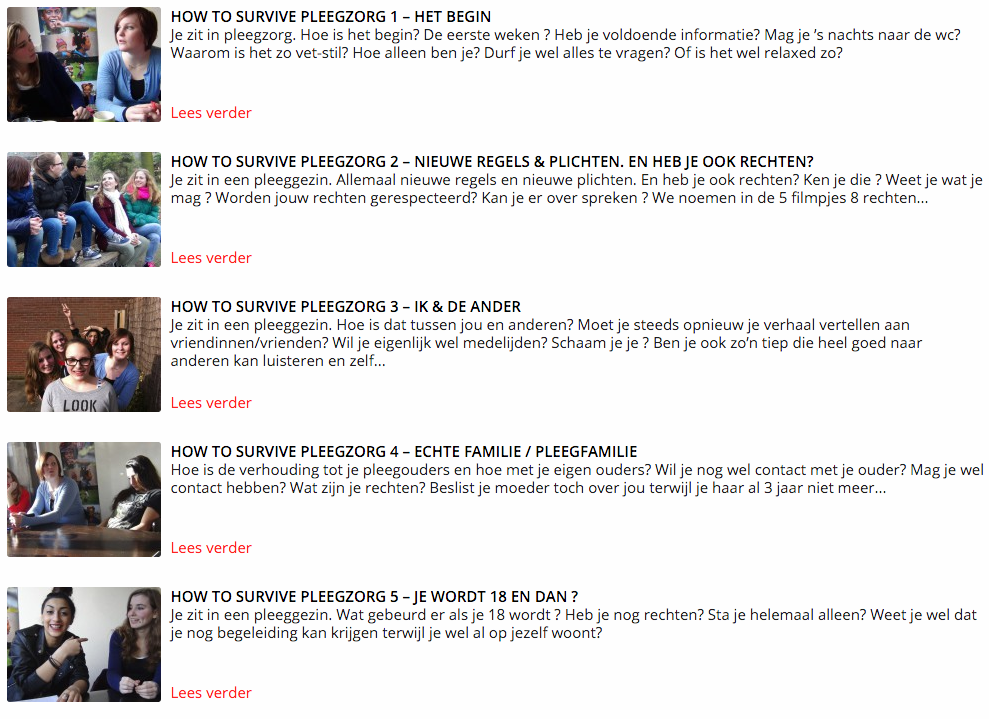 Ter inspiratie: pleegzorg in Nederland