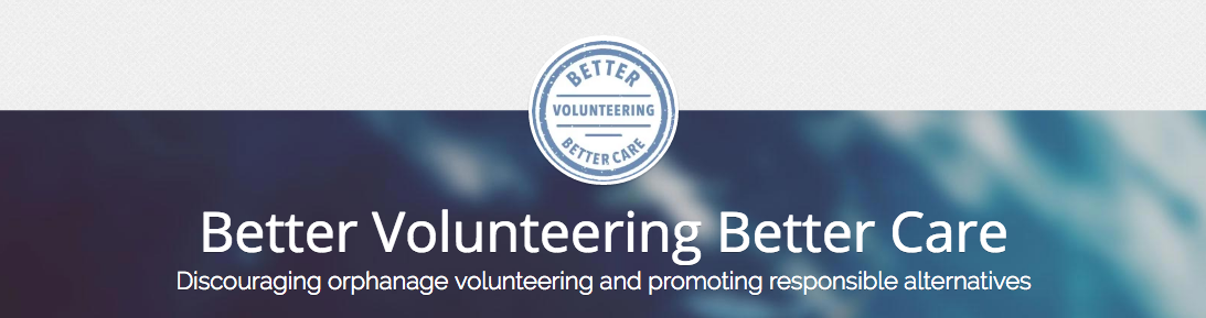 Teken de petitie: Volunteer travel organisations - Stop Orphanage Volunteering