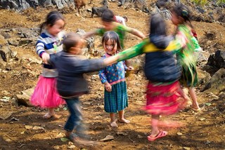 kinderen dansen