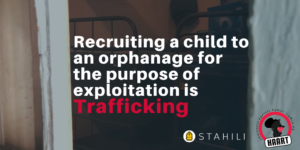 'Let’s Call it What it is: Orphanage Trafficking'