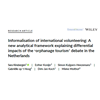 Artikel: een nieuw analytisch kader voor internationaal vrijwilligerswerk 