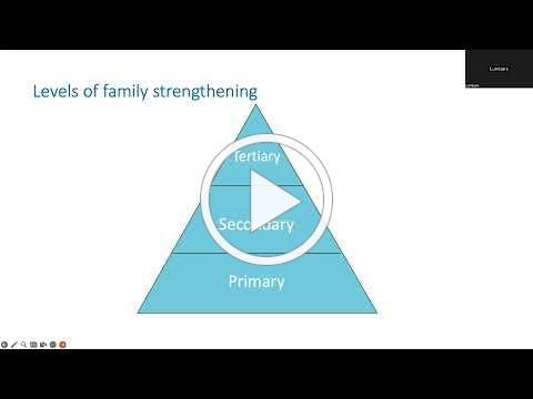 Webinar over preventie van familie desintegratie