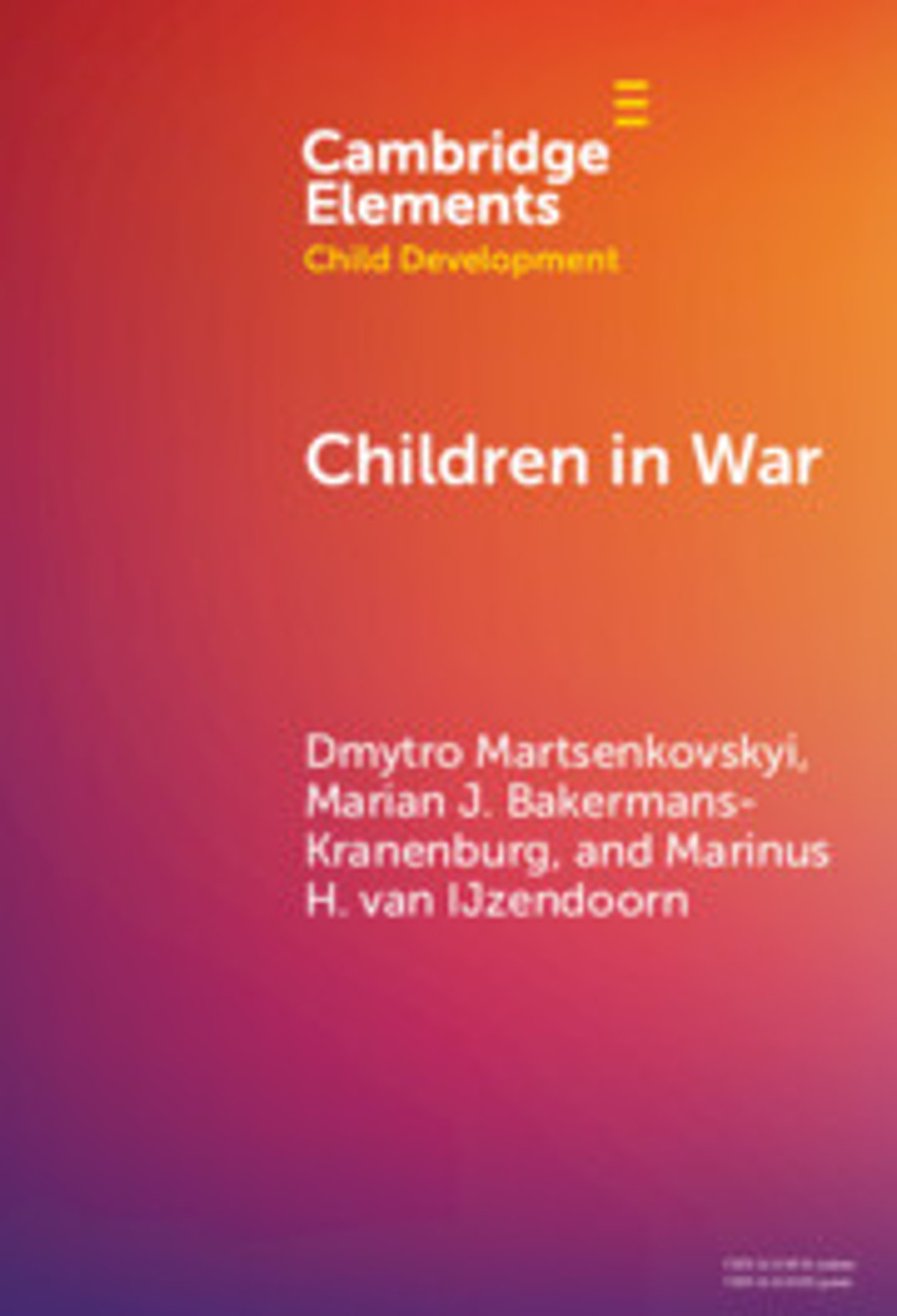 Nieuw boek  'Children in War' 