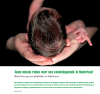 Interview met Dr Maria Herczog over het te openen vondelingenluik en babyhuis in Nederland (2013)